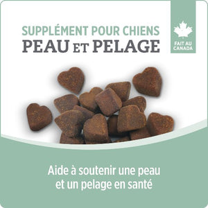 Suppléments Nutrience Care pour chiens - Peau et pelage - 100 bouchées tendres 400 gr