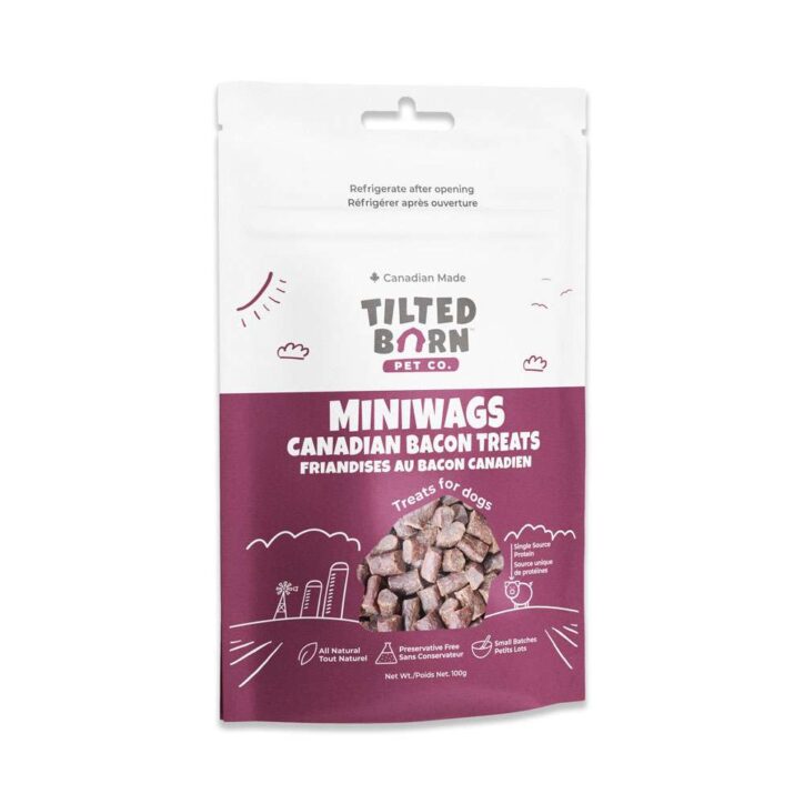 Tilted Barn Friandises au bacon mini 100 g