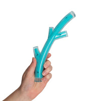 Charger l&#39;image dans la galerie, Bâton Duo Zeus, parfum de poulet, turquoise, petit, 23 cm (9 po)
