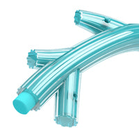 Charger l&#39;image dans la galerie, Bâton Duo Zeus, parfum de poulet, turquoise, petit, 23 cm (9 po)
