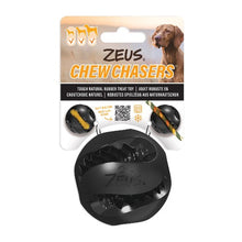 Charger l&#39;image dans la galerie, Zeus jouet Chewchasers en caoutchouc pour gâterie - Balle - Noir
