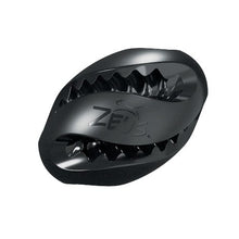 Charger l&#39;image dans la galerie, Zeus jouet Chewchasers en caoutchouc pour gâterie - Ballon de Rugby - Noir
