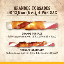 Charger l&#39;image dans la galerie, Torsades Better Than Rawhide Zoë pour chiens, canard et canneberges, 152 g
