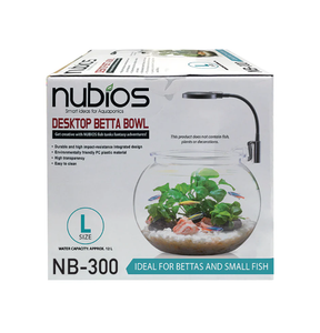 Aquarium NUBIOS LG 12 LITRES, 12L (3,7 gal)