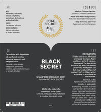 Load image into Gallery viewer, Shampoing naturel pour chien et chat Black Secret
