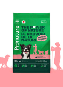 Nourriture Pronature Original chien adulte agneau