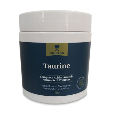 CHEF CANIN TAURINE EN POUDRE,  acide aminé essentiel