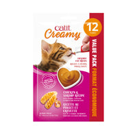 Catit Creamy régal crémeux en tube au poulet et crevettes