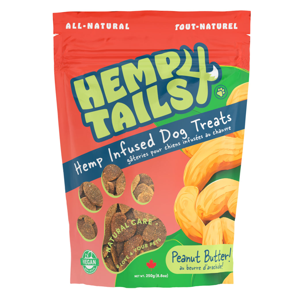 Hemp 4 Paws gâteries infusées au chanvre au beurre d'arachide