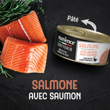 Charger l&#39;image dans la galerie, Conserve pour chat Nutrience Trattoria 85gr - Pâté avec saumon
