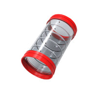 Charger l&#39;image dans la galerie, Bague de raccordement Rody 3, rouge, paquet de 4
