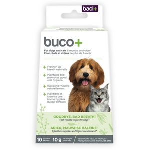 Baci+, Buco+ traitement mauvaise haleine 10 jours