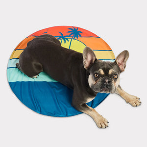ICE MAT™ - Tapis de refroidissement - Tropical bleu foncé
