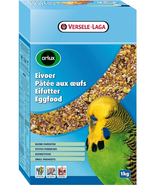 Orlux Pâtée aux oeufs Sèche pour Perruches ondulées et d'autres petites perruches 1kg