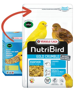Orlux Pâtée aux oeufs Sèche pour Canaris 1kg