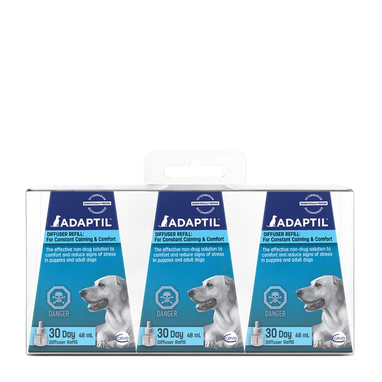 3 recharges Adaptil pour chien