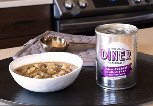 Conserve pour chien FROMM DINER - PORC EFFILOCHÉ