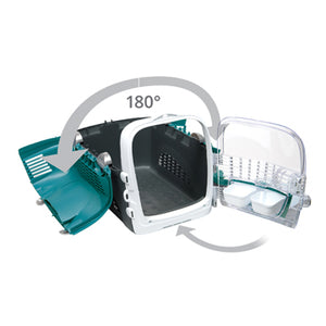 Cage de transport multifonctionnelle Cabrio Catit, turquoise