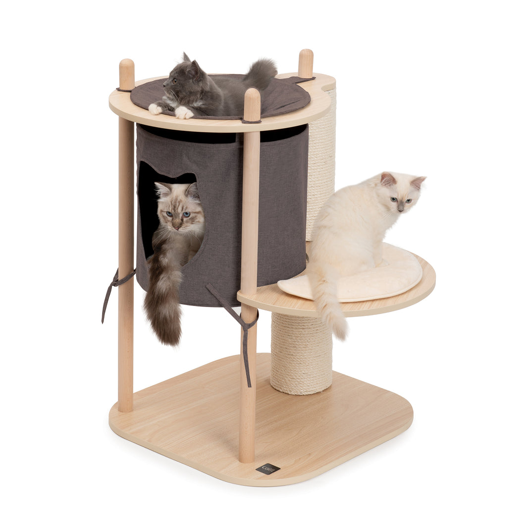 Arbre à chat Catit Vesper, petit, 59 x 57,5 x 86 cm (23,2 x 22,6 x 34 po)