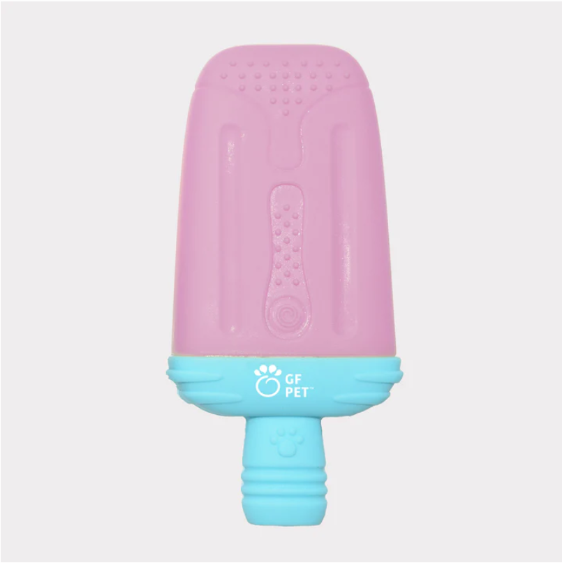 ICE TOY™ - Jouet rafraîchissant pour chien avec cône de glace | Popsicle Fraise