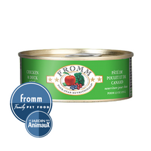 Charger l&#39;image dans la galerie, Conserve pour chat Fromm Four Stars- Pâté de poulet et canard 5.5oz
