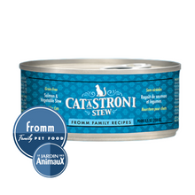 Charger l&#39;image dans la galerie, Conserve pour chat Fromm CATaSTRONI- Ragoût de saumon et légumes 5.5oz

