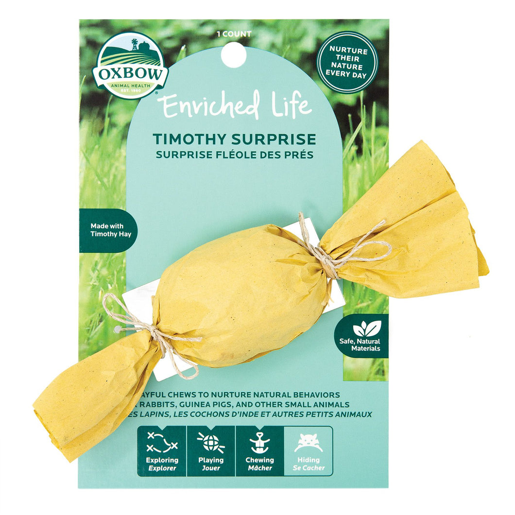 Oxbow Enriched Life - Gâterie à Mâcher Pour Rongeur, Surprise Fléole Des Prés