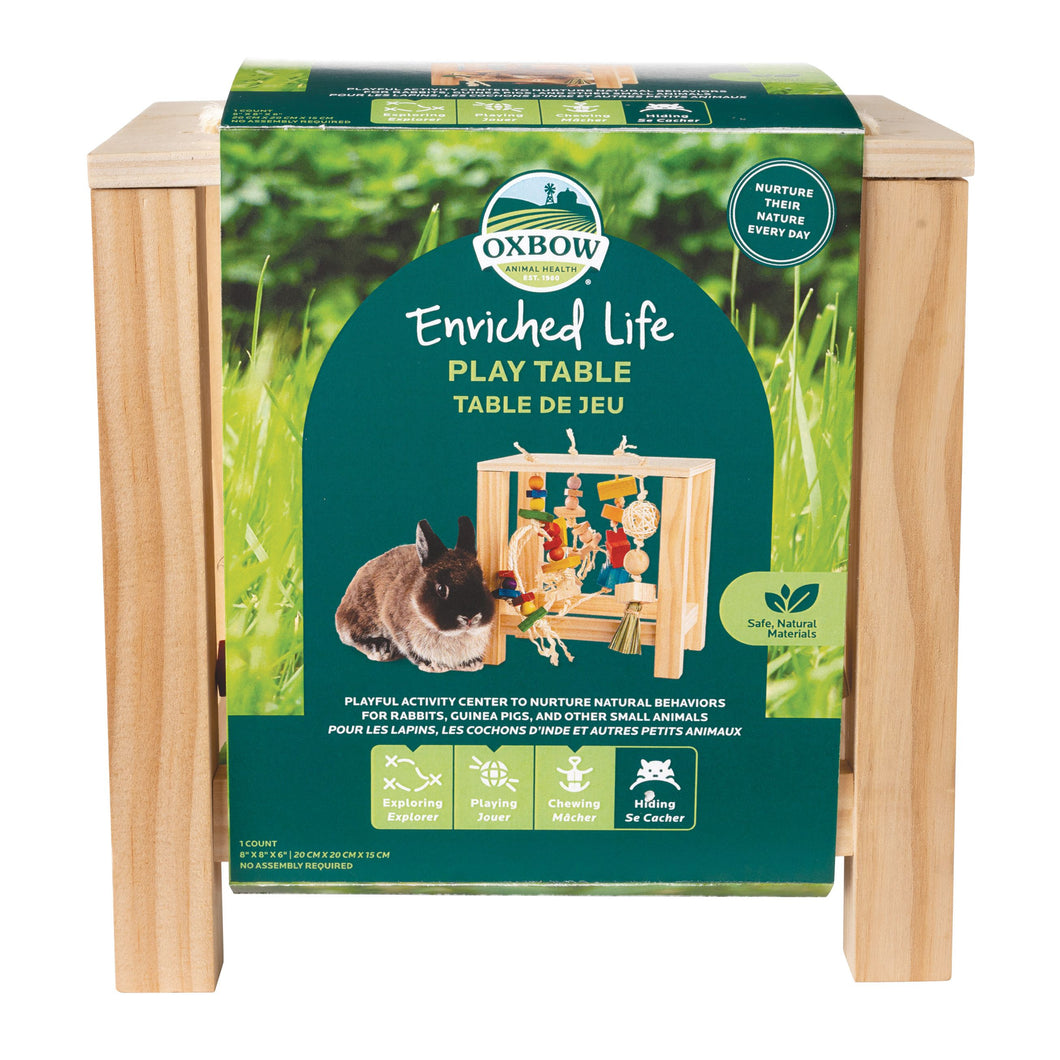 Oxbow Enriched Life - Centre Interactif Pour Rongeur, Table De Jeu