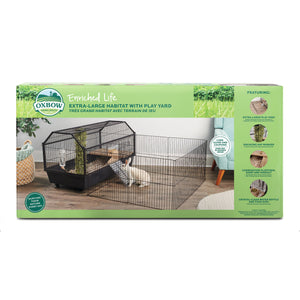 Oxbow Enriched Life Habitat Avec Terrain De Jeu