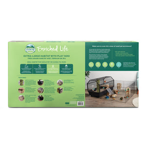 Oxbow Enriched Life Habitat Avec Terrain De Jeu