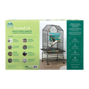 Oxbow Enriched Life - Habitat à Plusieurs étages Pour Rongeurs 8.6"x24.4"x41.7"