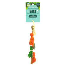Charger l&#39;image dans la galerie, Oxbow Enriched Life - Gâterie à Mâcher Pour Rongeur, Jouet Tressé Coloré à Suspendre
