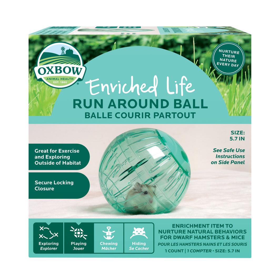 Oxbow Enriched Life - Jeu D'excercise Pour Rongeur, Balle Courir Partout