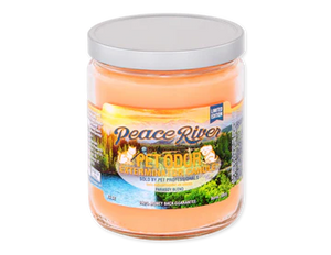 Chandelle désodorisante Peace River Exterminator Pet Odor, pot de 13 oz