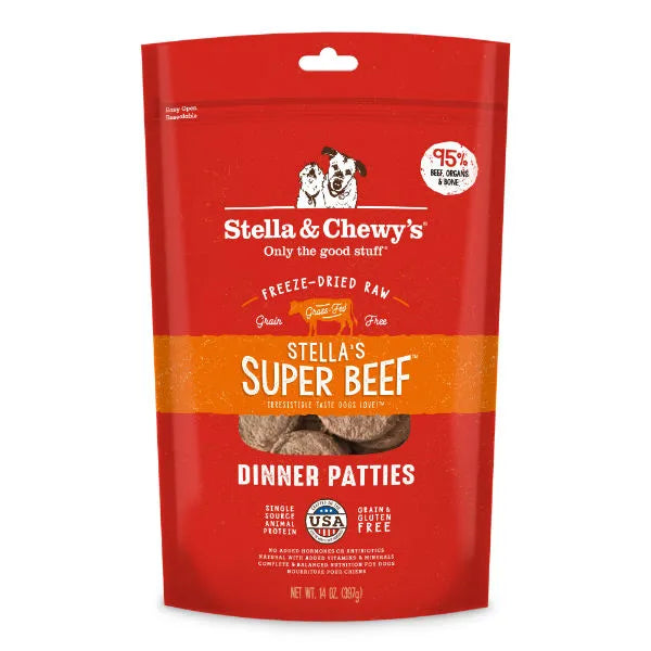 Stella & Chewy's, Galettes de crue séché a froid boeuf pour chien