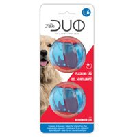 Balle Duo Zeus à DEL, paquet de 2, diam. 6,3 cm - Boutique Le Jardin Des Animaux -jouet chienBoutique Le Jardin Des Animaux96288