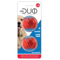 Balle Duo Zeus avec organe sonore, paquet de 2, diam. 6,3 cm - Boutique Le Jardin Des Animaux -jouet chienBoutique Le Jardin Des Animaux96286