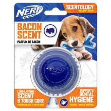 Charger l&#39;image dans la galerie, Balle Scentology Nerf Dog, parfum de bacon, bleu, Diam. 6,3 cm (2,5 po) - Boutique Le Jardin Des Animaux -jouet chienBoutique Le Jardin Des AnimauxVP6940
