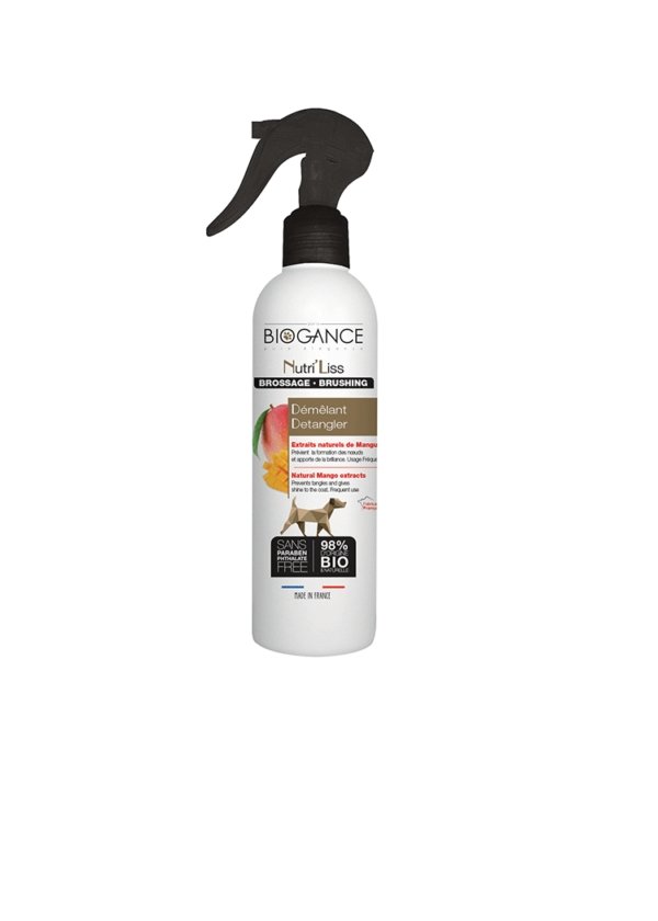 Biogance Lotion démêlante Nutri'Liss pour chien 250mL - Boutique Le Jardin Des Animaux -ToilettageBoutique Le Jardin Des AnimauxBg1405