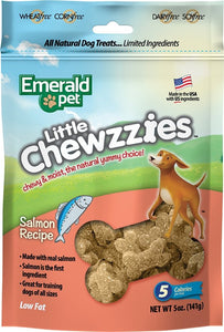 Biscuits tendre Little Chewzzies Saumon, pour chien, Emerald Pet - Boutique Le Jardin Des Animaux -Gâterie pour chienBoutique Le Jardin Des AnimauxEMT00487