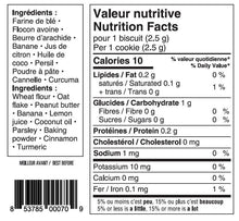 Charger l&#39;image dans la galerie, Biscuits végétariens au beurre d&#39;arachides et bananes - Todd &amp; Paul, 200g - Boutique Le Jardin Des Animaux -Gâterie pour chienBoutique Le Jardin Des AnimauxTP709
