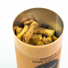 Charger l&#39;image dans la galerie, Biscuits végétariens au beurre d&#39;arachides et bananes - Todd &amp; Paul, 200g - Boutique Le Jardin Des Animaux -Gâterie pour chienBoutique Le Jardin Des AnimauxTP709

