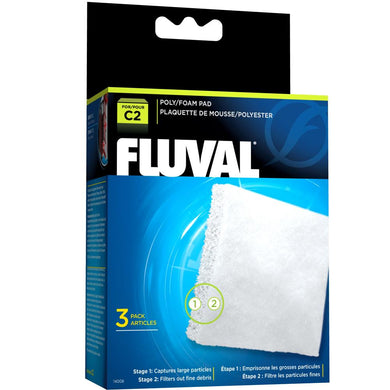 Blocs de polyester/mousse Série C2 paquet de 3 Fluval - Boutique Le Jardin Des Animaux -Masse FiltranteBoutique Le Jardin Des Animaux14008