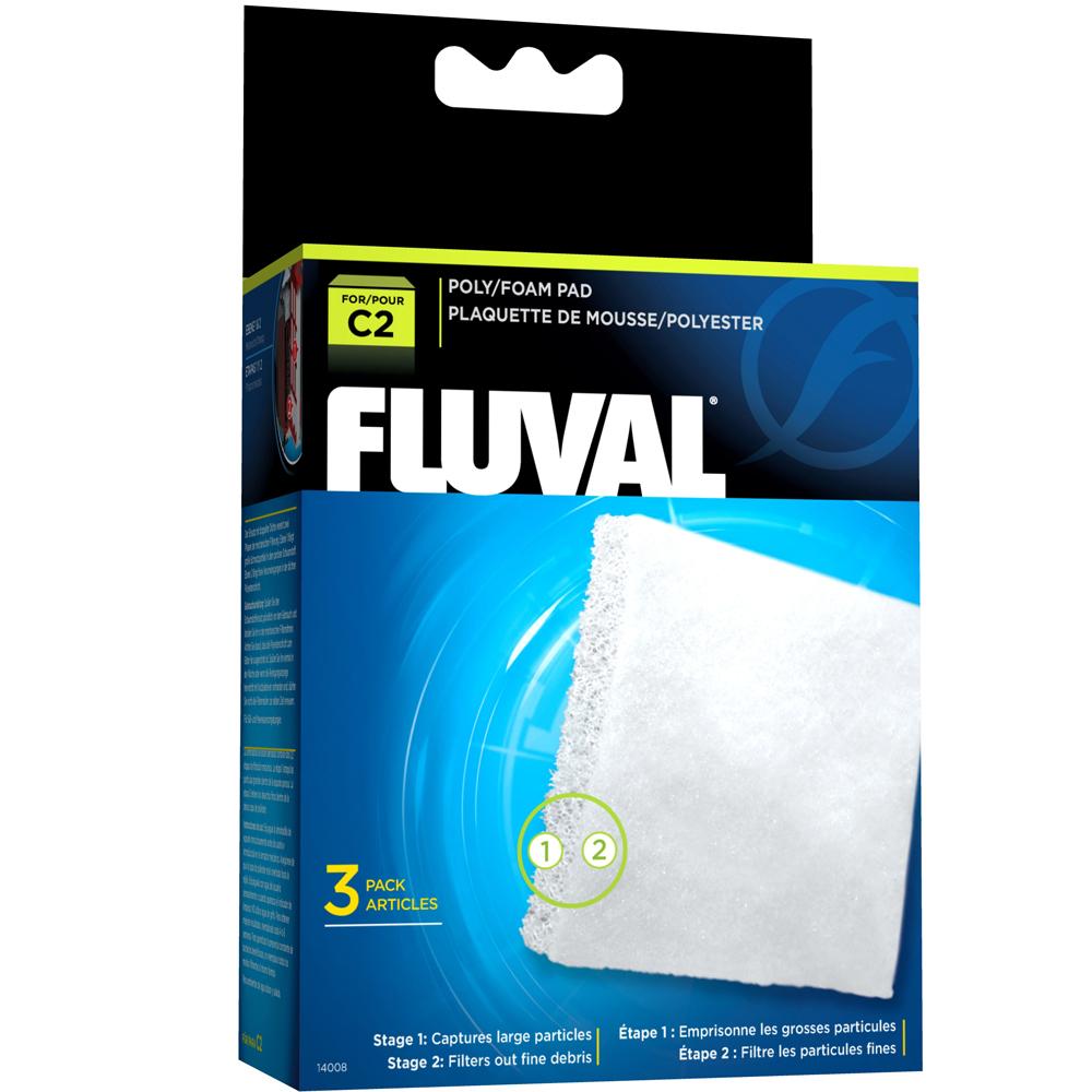 Blocs de polyester/mousse Série C2 paquet de 3 Fluval - Boutique Le Jardin Des Animaux -Masse FiltranteBoutique Le Jardin Des Animaux14008