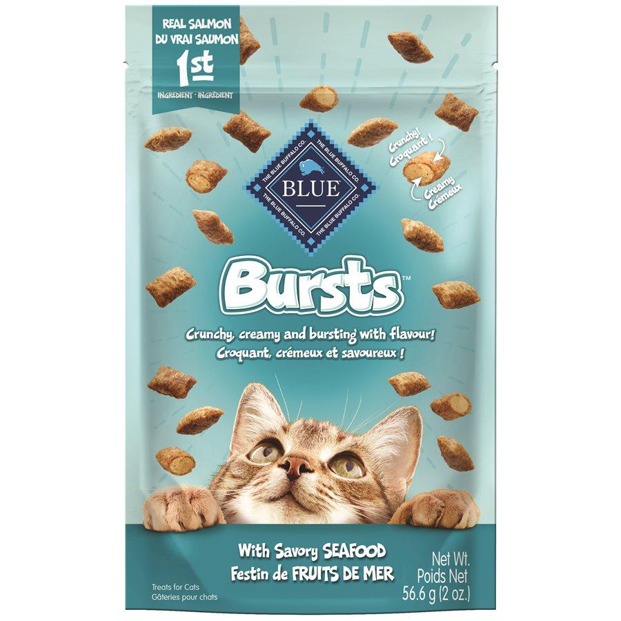BLUE « Bursts » Gâteries pour Chats Saveur de Fruits de Mer - Boutique Le Jardin Des Animaux -Gâterie pour chatBoutique Le Jardin Des Animaux279-13945
