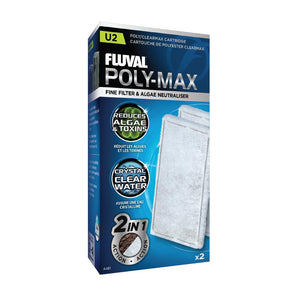 Cartouches polyester/Clearmax Série U2, paquet de 2 Fluval - Boutique Le Jardin Des Animaux -Masse FiltranteBoutique Le Jardin Des Animauxa481