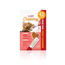 Charger l&#39;image dans la galerie, Catit Creamy régal crémeux en tube au saumon - Boutique Le Jardin Des Animaux -Gâterie pour chatBoutique Le Jardin Des Animaux44442
