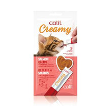 Charger l&#39;image dans la galerie, Catit Creamy régal crémeux en tube au saumon - Boutique Le Jardin Des Animaux -Gâterie pour chatBoutique Le Jardin Des Animaux44472
