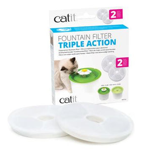 Catit filtre à triple action pour abreuvoir - Boutique Le Jardin Des Animaux -AbreuvoirBoutique Le Jardin Des Animaux43745