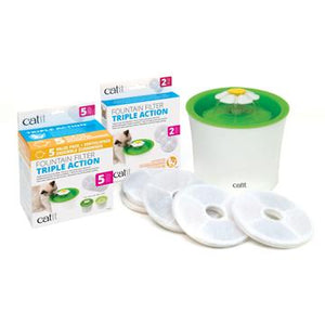 Catit filtre à triple action pour abreuvoir - Boutique Le Jardin Des Animaux -AbreuvoirBoutique Le Jardin Des Animaux43745